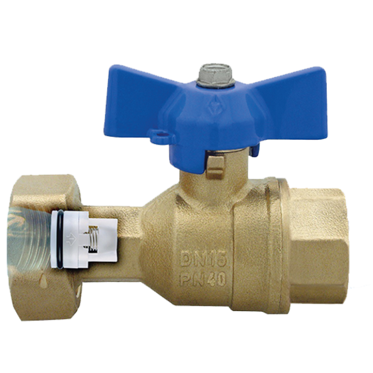 DZR Ball Valve Outlet with Female Swivel Nut & N/R