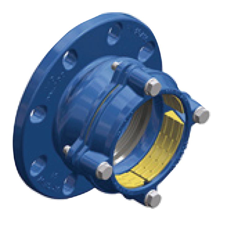 Flange Adaptor Quick Mechanical Anchored for PE